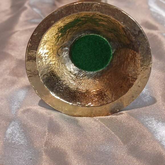 Ted Arnold Brass Roses in Vase - Picture 5 of 5